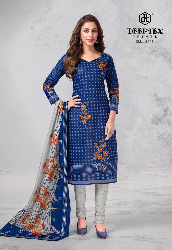 Deeptex Chief Guest Vol 26 Regular Wear Wholesale Printed Cotton Dress Material
